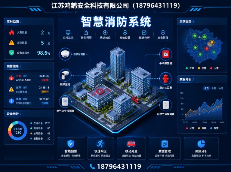 百色消防通信指挥展示图